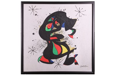 Lot 163 - YURLISTIRA (21st CENTURY) AFTER JOAN MIRO
