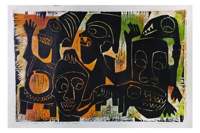 Lot 1661 - Adeyemi (Yinka) A collection of twelve screen prints, c.1970s