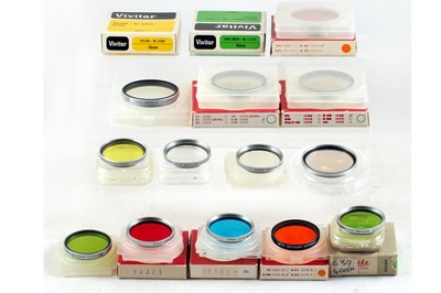Lot 38 - A Good Selection of Leica Filters.