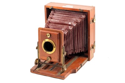 Lot 164 - J Lancaster & Son 1887 Patent Double-Extending Instantagraph.