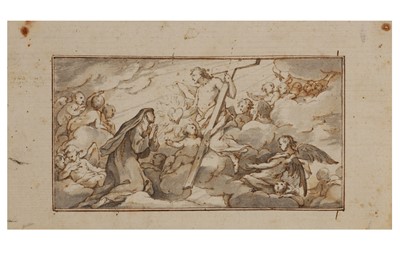 Lot 122 - CHARLES-JOSEPH NATOIRE (NIMES 1700 -  CASTEL GANDOLFO 1777)