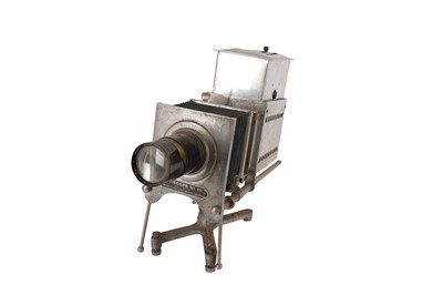 Lot 240 - A Houghton Butcher No.10 Optiscope Magic Lantern Projector