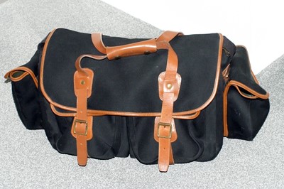 Lot 60 - LARGE Black Billingham Canvas Camera Bag.