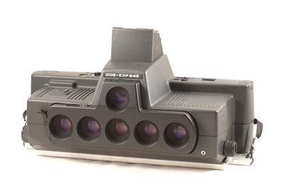 Lot 81 - Rare 3DS-EXP 645 Medium Format Lenticular Camera.