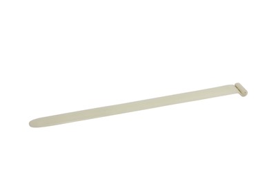 Lot 572 - A CHINESE PALE CELADON GLASS HAIRPIN.