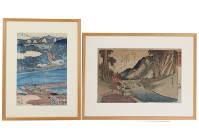 Lot 315 - AFTER UTAGAWA HIROSHIGE (JAPANESE 1797 - 1858)