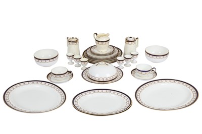 Lot 145 - A GEORGE JONES AND SONS BONE CHINA PART DINNER SERVICE, 20TH CENTURY, circa 1924-1951