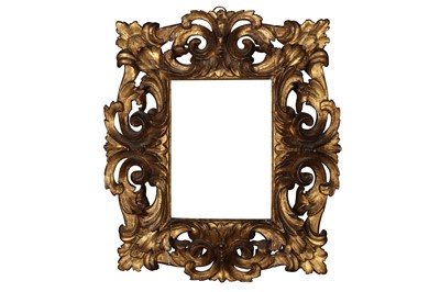 Lot 173 - A PAIR OF VENETIAN LATE 17/18TH CENTURY CARVED AND GILDED FRAMES