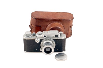 Lot 135 - Early Canon SII Rangefinder Camera.