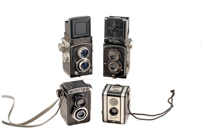Lot 152 - Rolleiflex Standard & Other TLR Cameras.