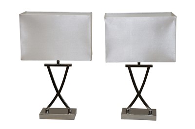 Lot 35 - A PAIR OF CONTEMPORARY TABLE LAMPS