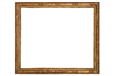 Lot 194 - A LOUIS XV STYLE CARVED AND GILDED PASTEL FRAME