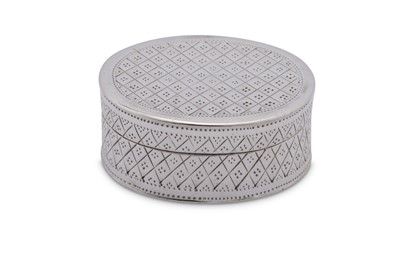 Lot 6 - A George III sterling silver vinaigrette, London 1798 by Cornelius Bland