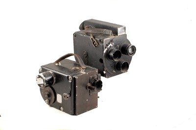 Lot 128 - Two Vinten Light Instrumentation 35mm Aerial Cine Cameras.