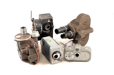 Lot 76 - Bell & Howell Ensign Filmo 70, Debrie Sept & Other Cine Cameras.