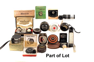 Lot 71 - LARGE Collection of Exposure & Other Meters.