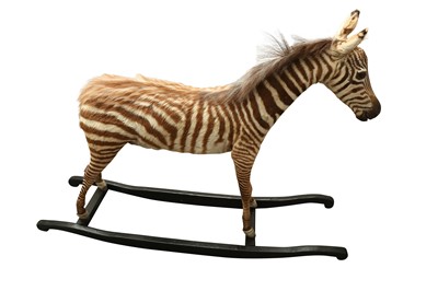 Lot 95 - THE ROCKING ZEBRA BY ANDRE ROBOLOBAVICH