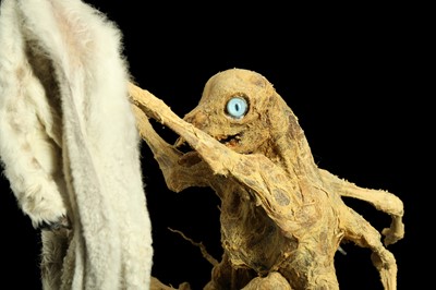 Lot 3 - THE EIGHT LEGGED STRIPPING LAMB, TAXIDERMY ART BY ANDRE ROBOLOBAVICH
