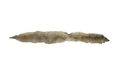 Lot 38 - AN EARLY 20TH CENTURY ROCK PYTHON SKIN