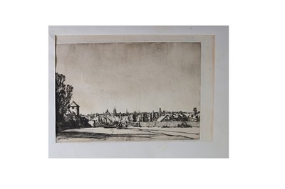 Lot 1620 - Bone (Muirhead) Distant Oxford, 1905