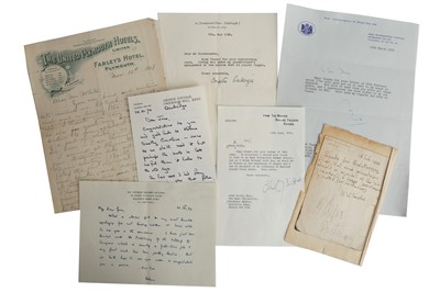 Lot 1034 - Autograph Collection.- Miscellaneous