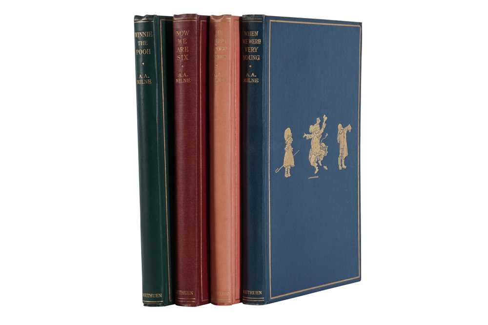 Lot 1530 - Milne (A.A). [The Christopher Robin Books]  4 vol