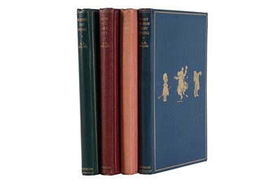 Lot 604 - Milne (A.A). [The Christopher Robin Books]  4 vol