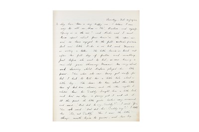 Lot 1574 - WW1 Manuscript Civilian Diaries 