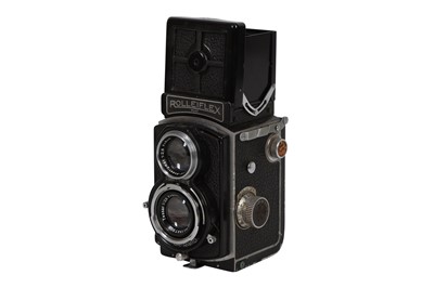Lot 153 - A Rolleiflex 4x4 Sport TLR Camera