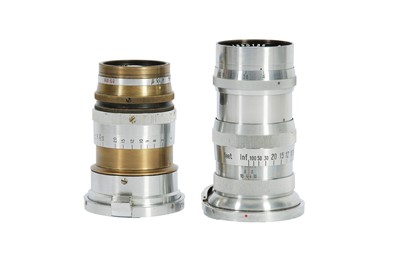 Lot 302 - A Pair of Zeiss Ikon Contax Lenses