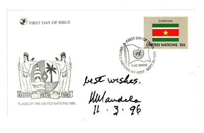 Lot 1249 - Mandela (Nelson)