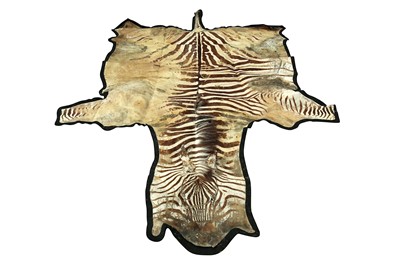 Lot 212 - A FULL ZEBRA SKIN