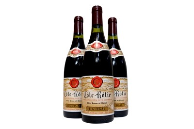 Lot 556 - E. Guigal Cote Rotie Brune et Blonde de Guigal 1985