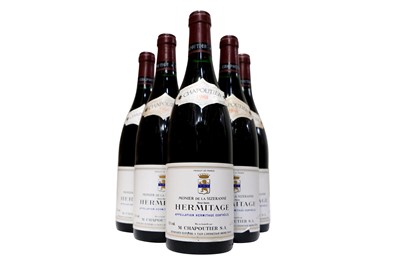 Lot 557 - M. Chapoutier Hermitage Monier de la Sizeranne 1988