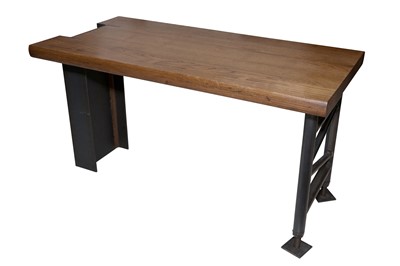 Lot 1031 - GUS PEREZ, A CONTEMPORARY INDUSTRIAL STYLE DESK