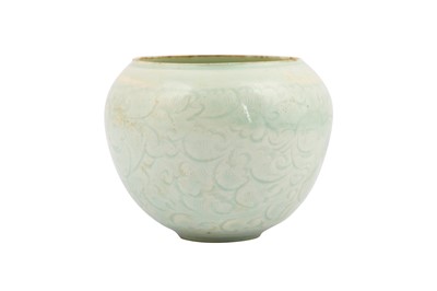 Lot 227 - A CHINESE QINGBAI 'BOYS' JAR.