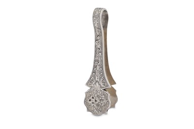 Lot 14 - A Victorian sterling silver gilt candle douter, London 1882 by Francis Boone Thomas