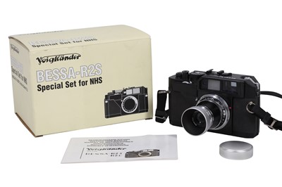 Lot 95 - A Voigtländer Bessa-R2S Special Set for "Nikon Historical Society" Rangefinder Camera