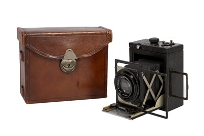 Lot 211 - A Dallmeyer Speed Folding Camera
