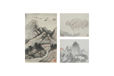 Lot 189 - UNKNOWN ARTISTS. Landscapes.