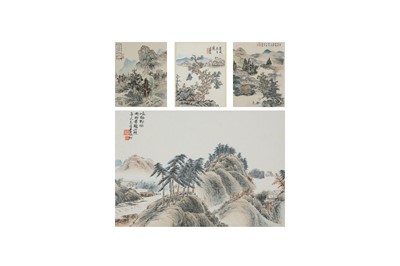 Lot 190 - LAN YING (follower of, 1585 – 1666); LI HUAICHU.