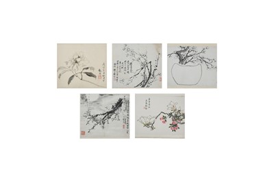 Lot 210 - BO XUECUN; CHEN SHI; ZHANG QUAN, and others.