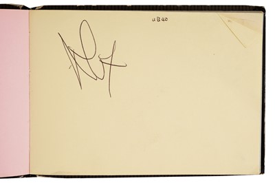 Lot 18 - Autograph Album.