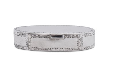 Lot 2 - A George III Irish silver snuff box, Dublin circa 1770 by James Kennedy (active 1768-1803)