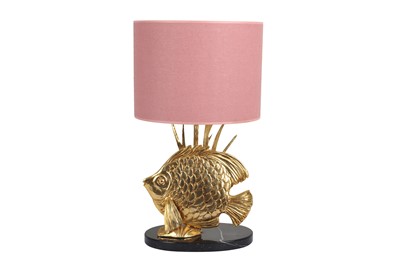 Lot 10 - A CONTEMPORARY ITALIAN TABLE LAMP