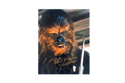 Lot 358 - Star Wars.- Peter Mayhew