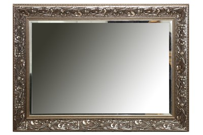 Lot 25 - AN ART NOUVEAU STYLE MIRROR