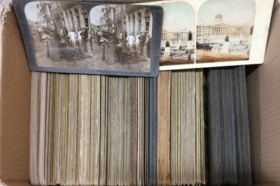 Lot 420 - Aprox 250 Victorian & Edwardian Stereo Cards