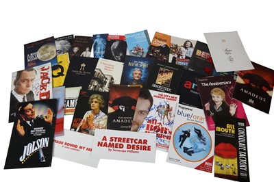 Lot 1116 - Signed Theatre Programmes.