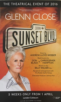 Lot 1113 - Signed Theatre Posters.